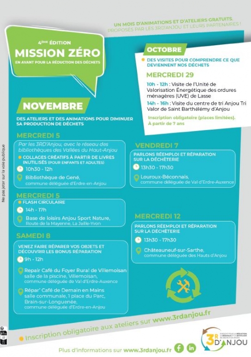 Ateliers novembre 3RD'Anjou
