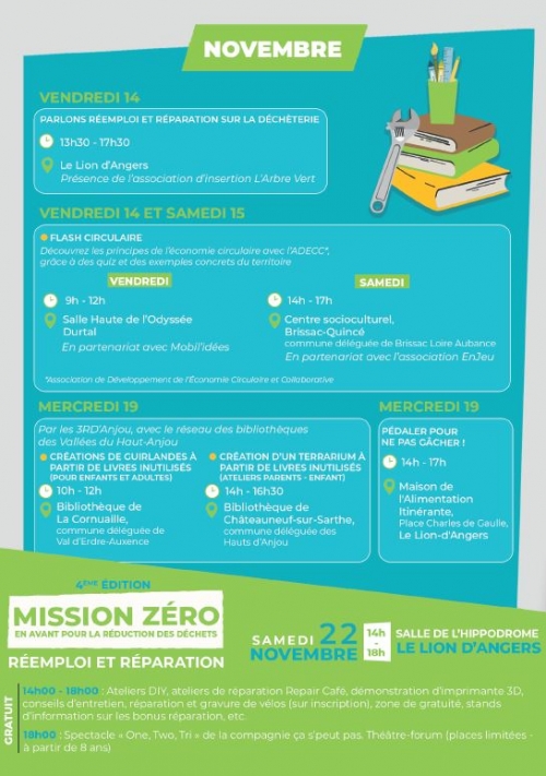Ateliers novembre 3RD'Anjou